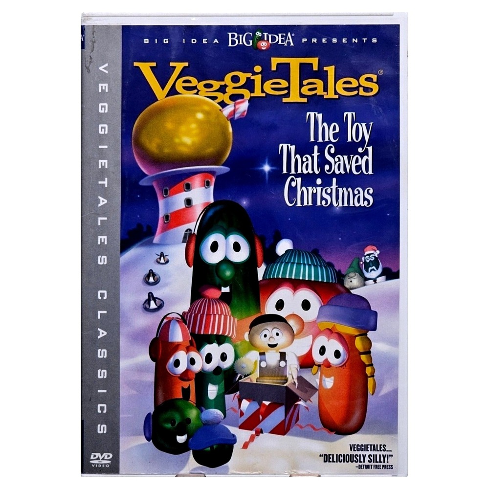 VeggieTales The Toy That Saved Christmas DVD Big Idea Holiday Movie Classic Film